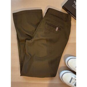 Lole Women’s Brown Utility Pants Outdoor Hiking Casual Pockets Straight Leg